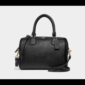 COACH Mini Bennett Satchel Black